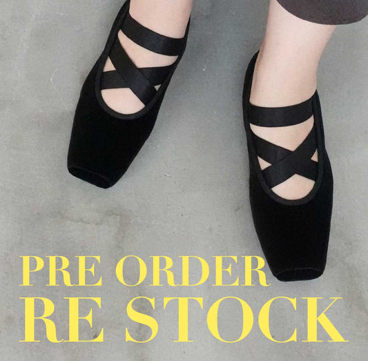 =予約受注=スクエアバレエフラットパンプス_GE25145