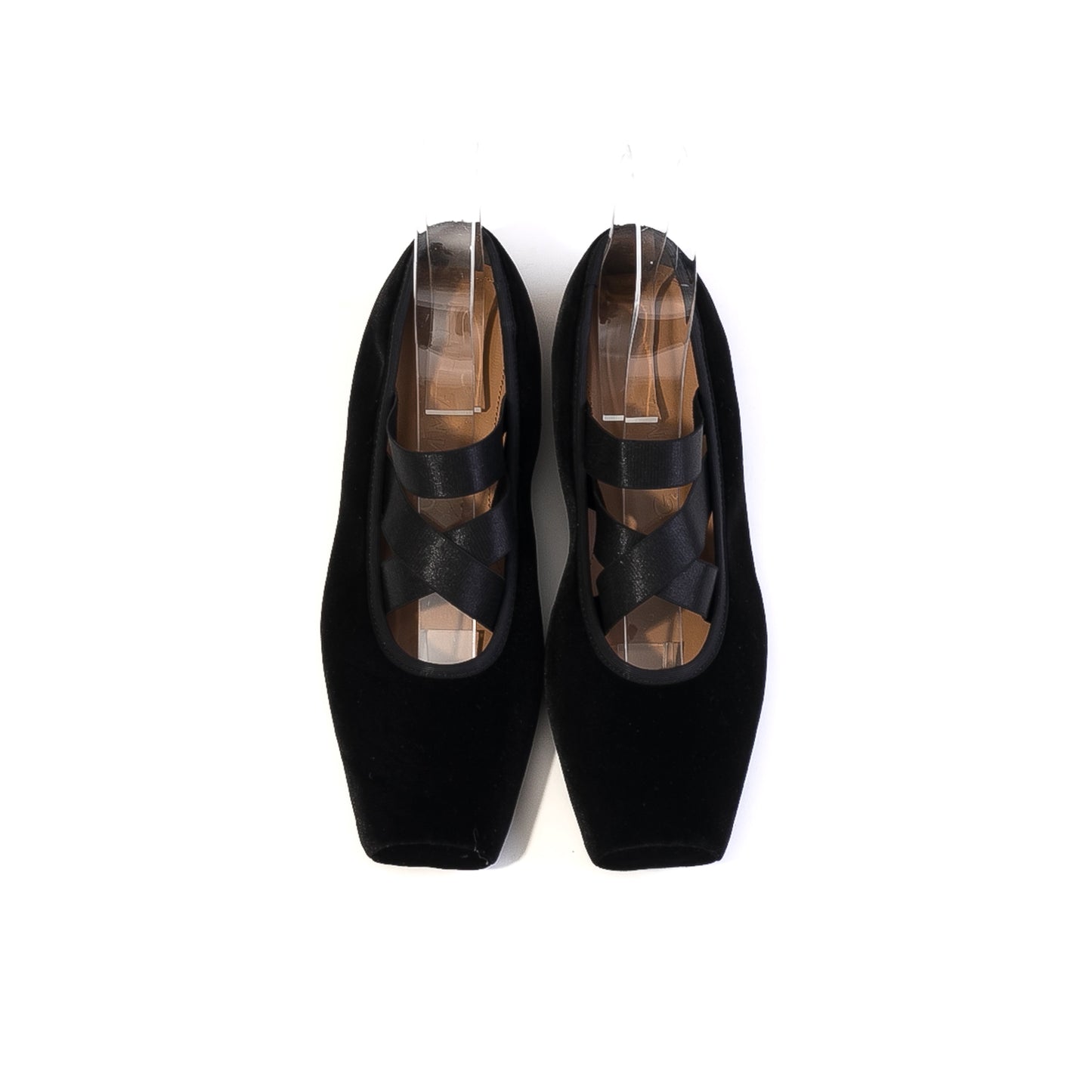 スクエアバレエフラットパンプス_GE25145