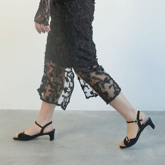 ビジューバックルサンダル_DA25921