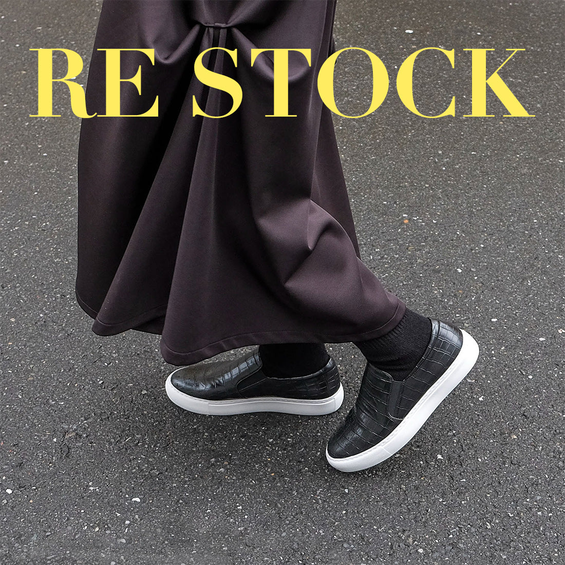 【レイン対応】スリッポンスニーカー_GE22527