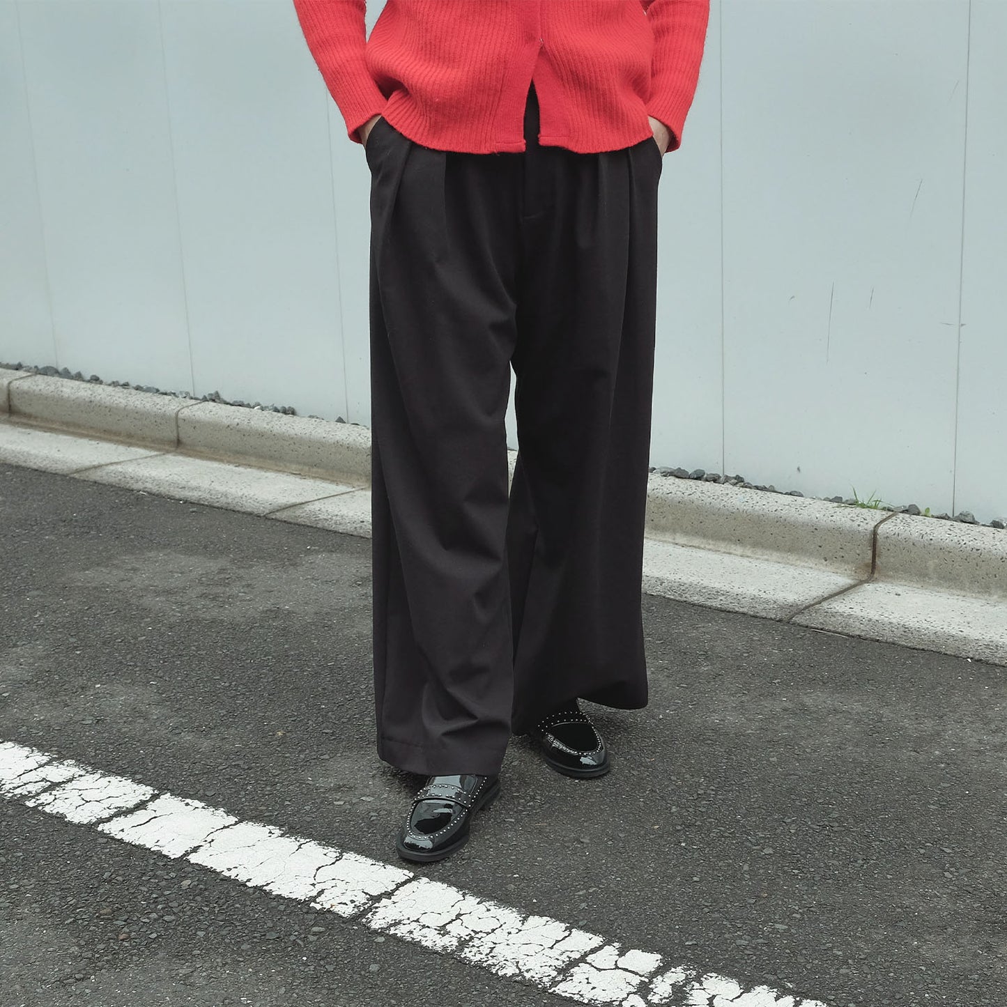 =新色追加!=【レイン対応】スタッズモチーフローファー_GE23401