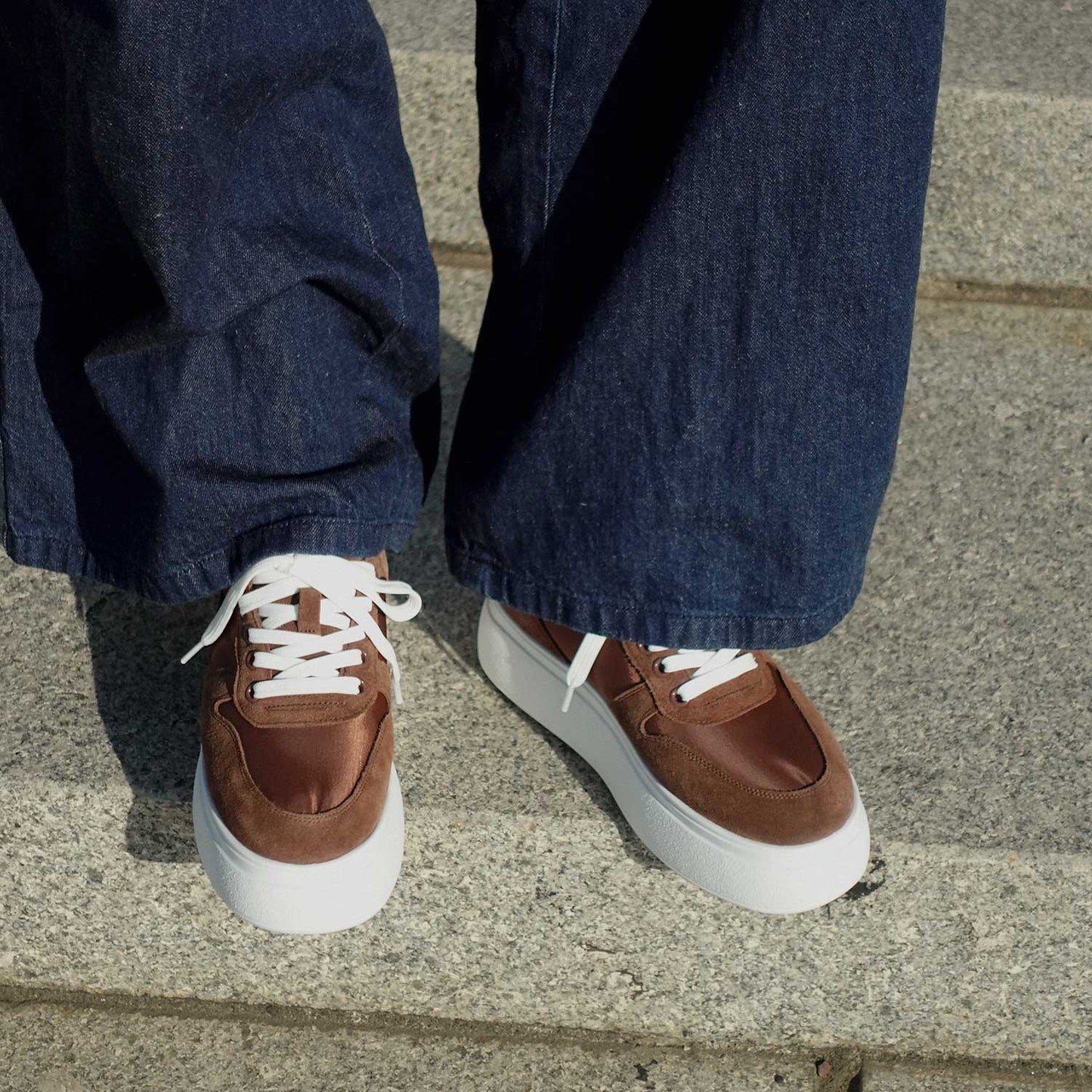 【AKIKO KIZU×Daniella and GEMMA】ボリュームスニーカー_GE25555