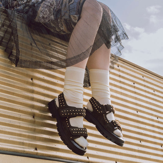 《春夏新作》【H.V.F.N × TSUBU】ヴェルクロサンダル_GE26980