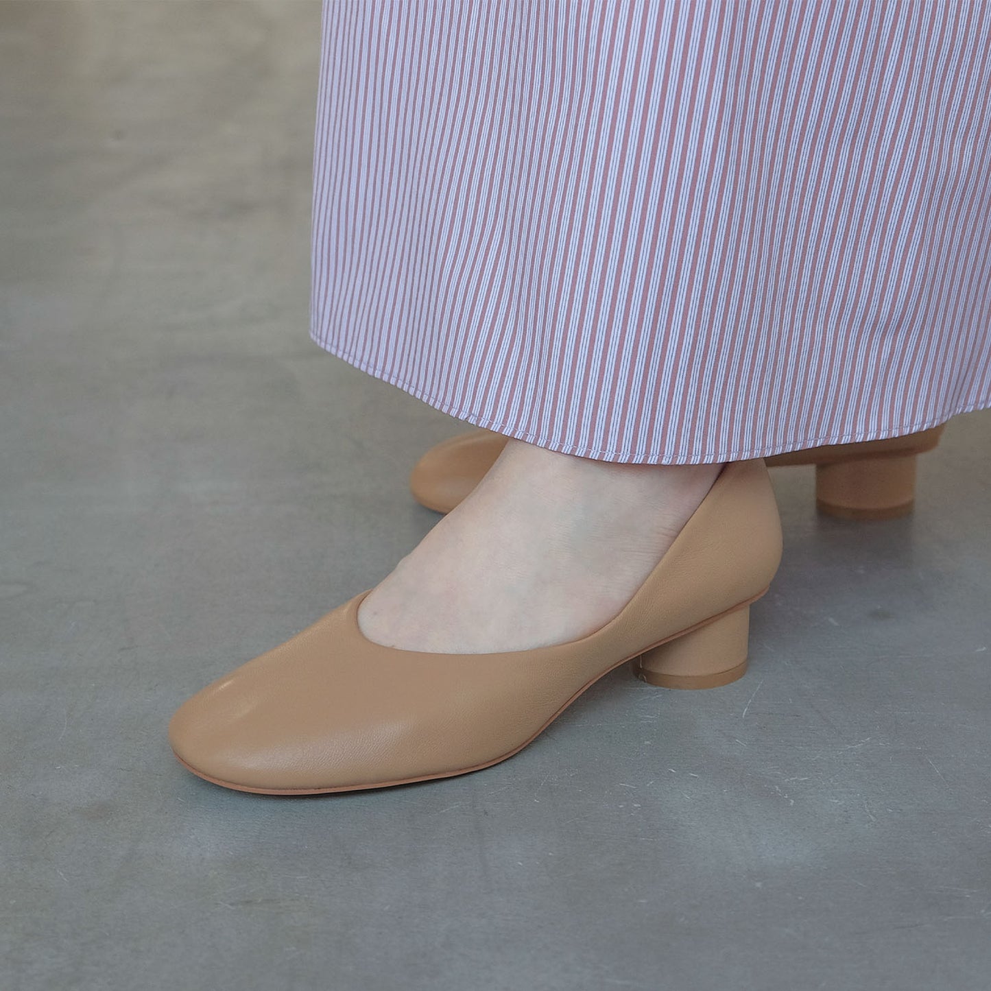 ラウンドトゥパンプス_GE23063