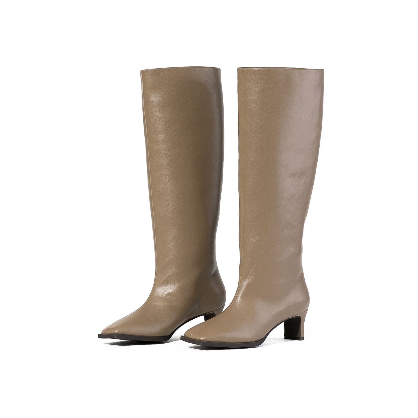 ■【Gina × Daniella&GEMMA】【レイン対応】セミルーズロングブーツ_GE22633