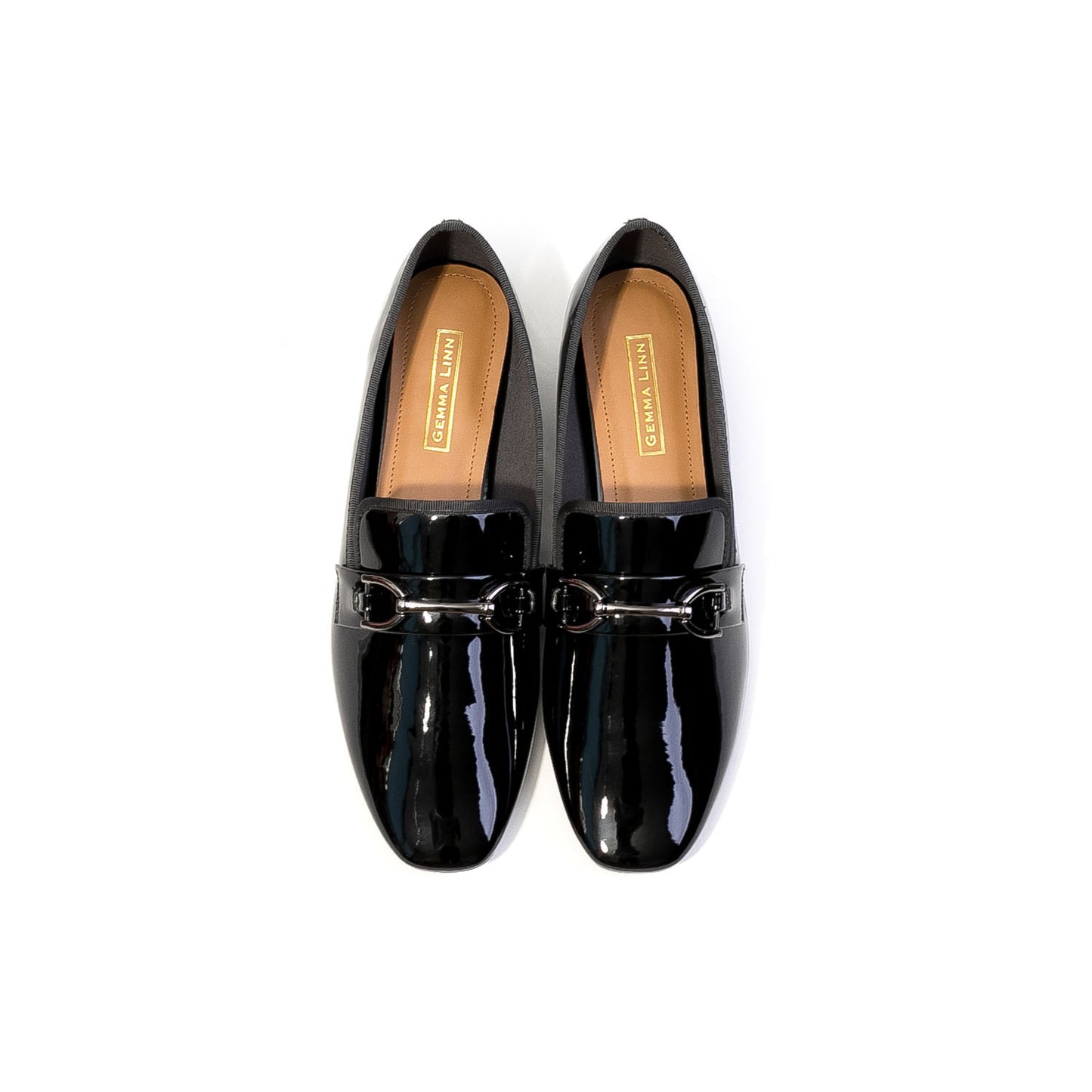 【レイン対応】ビットエナメルローファー_GE23475