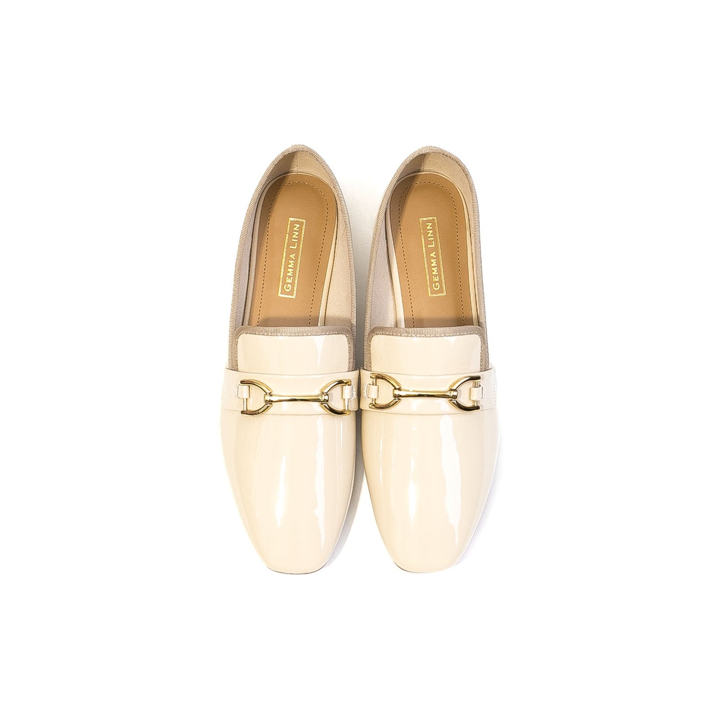 【レイン対応】ビットエナメルローファー_GE23475