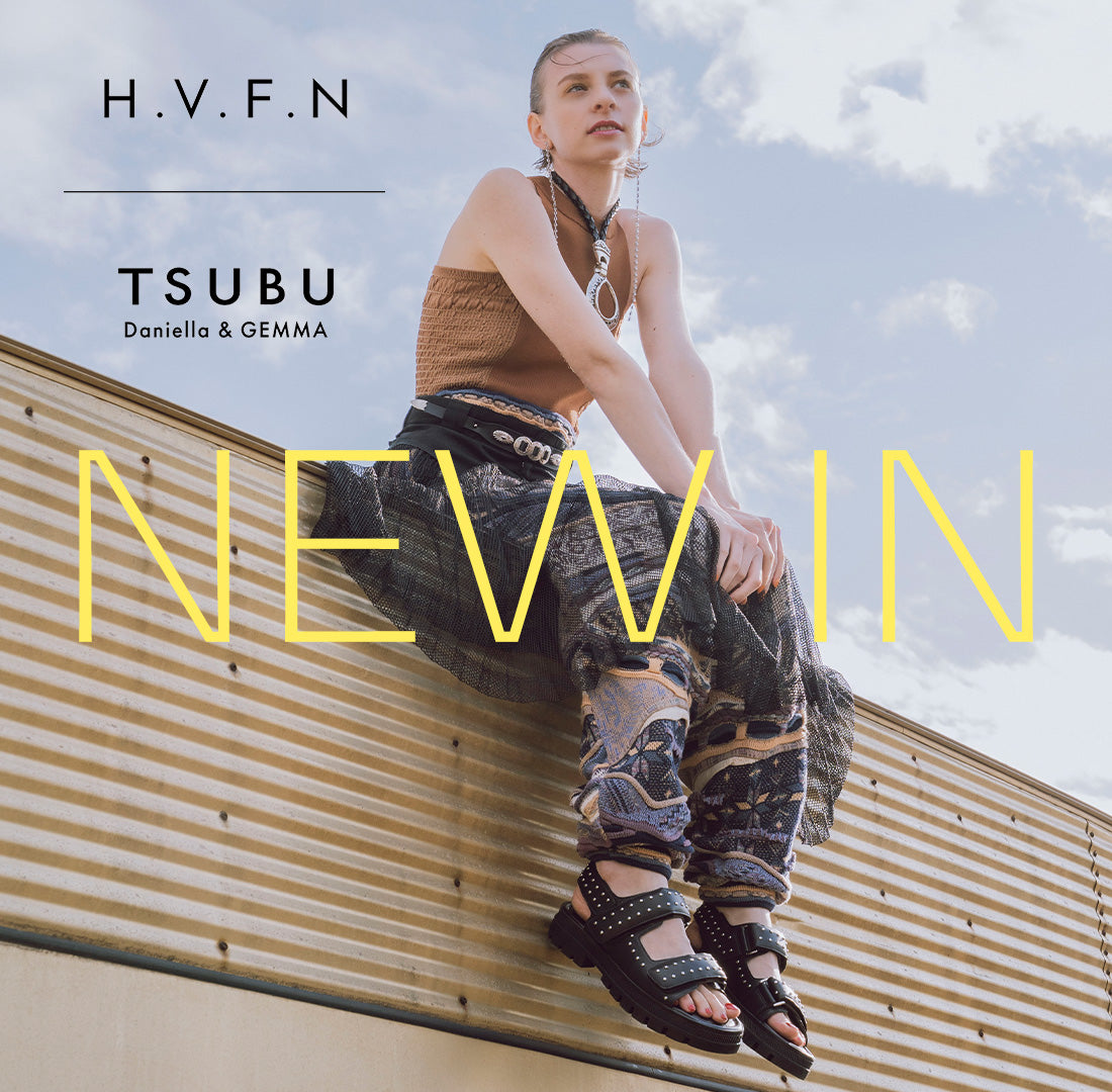 《春夏新作》【H.V.F.N × TSUBU】ヴェルクロサンダル_GE26980