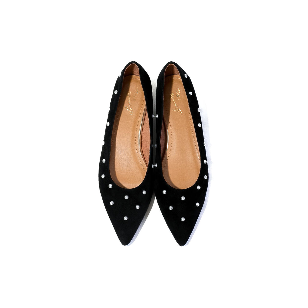 Daniella & GEMMA ONLINE STORE – パールモチーフフラットシューズ 