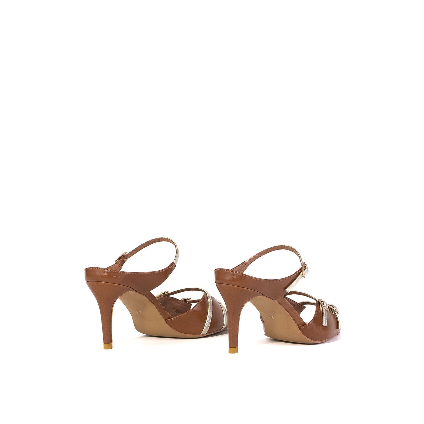 ダブルストラップミュールサンダル_DA24950