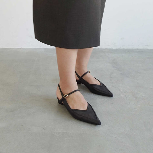 《春夏新作》ポインテッドスリングバックパンプス_DA26262