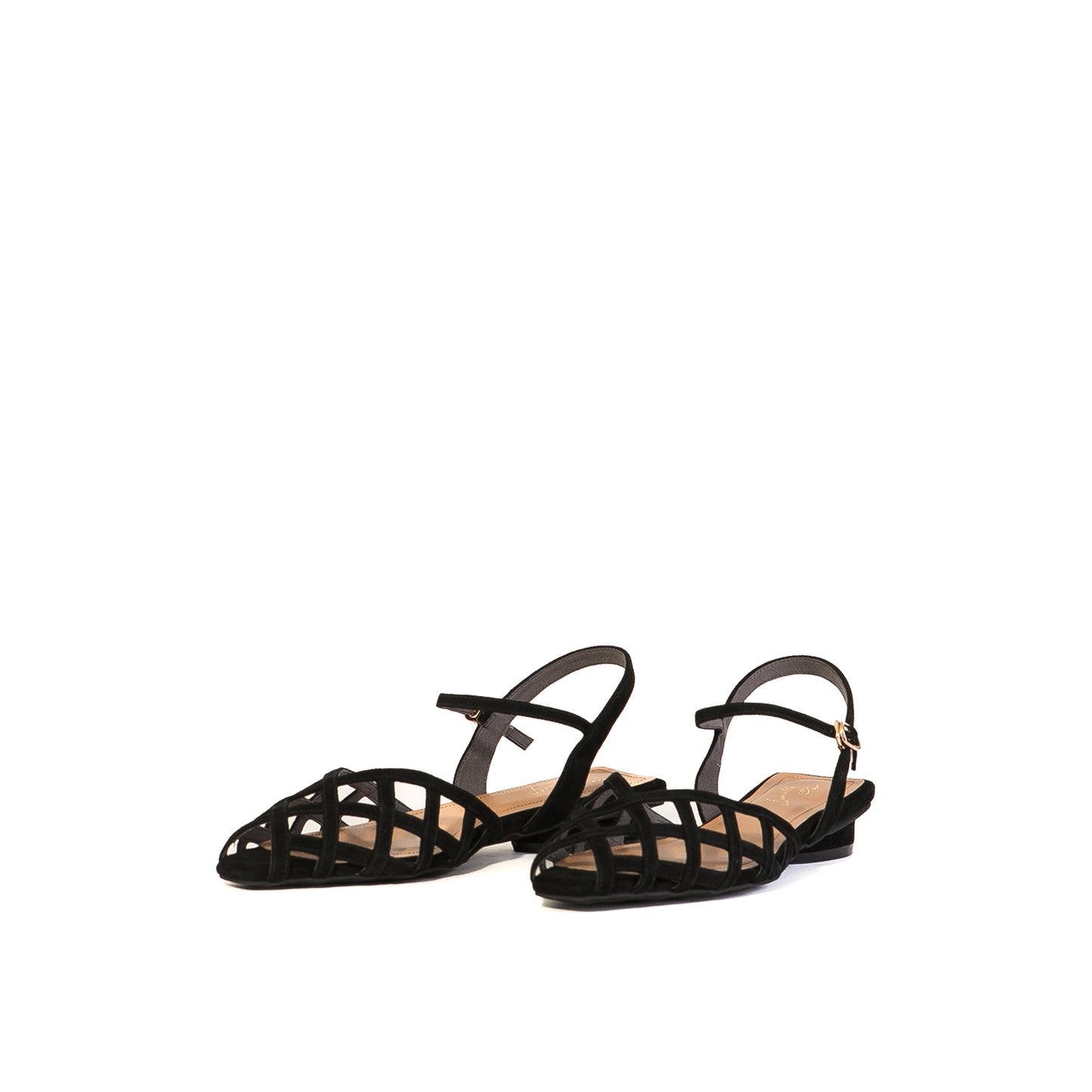 Vカットメッシュストラップサンダル _DA26967