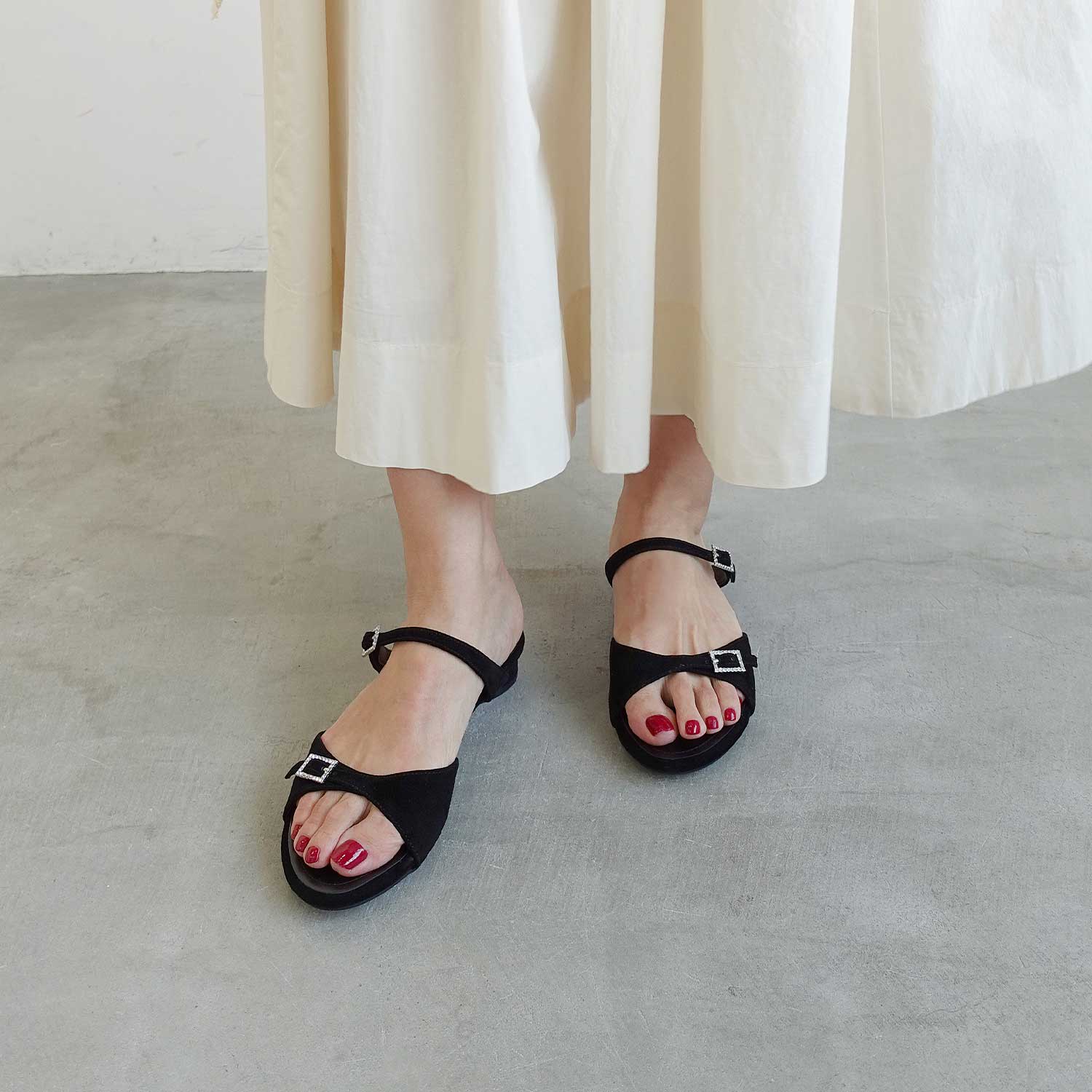 Daniella & GEMMA ONLINE STORE – 《春夏新作》ダブルビジューバックル