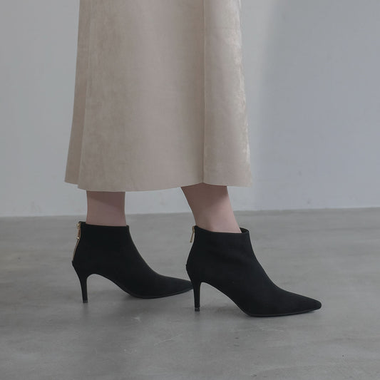 ●タイムセール●■ポインテッドショートブーツ_DA23604