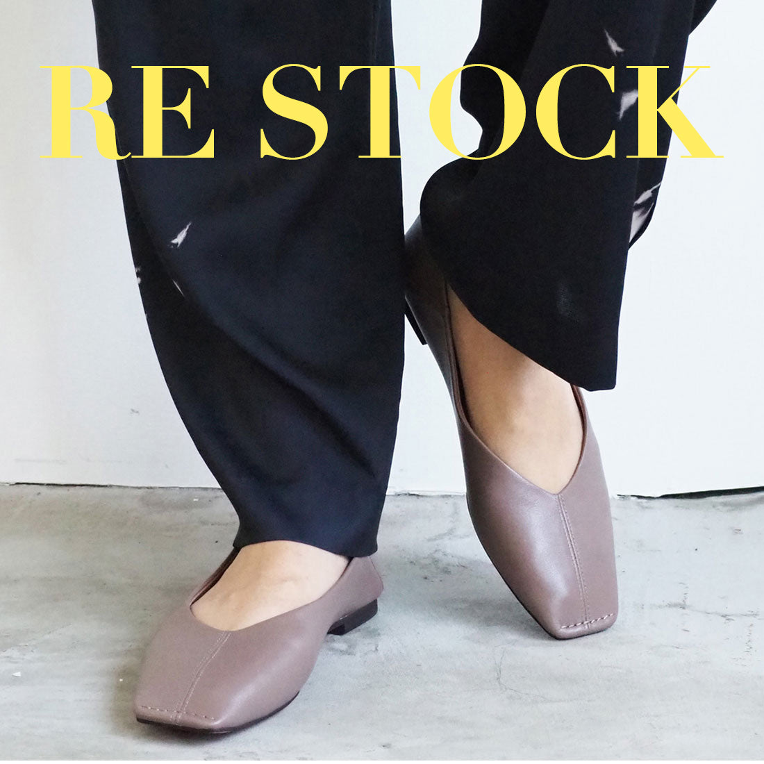 【確認用】【新品】JOSEPHジョゼフ／ ポインテットトゥ フラット シューズ Daniella & GEMMA ONLINE STORE – トゥステッチフラットシューズ