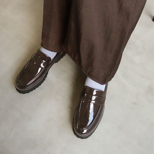 【レイン対応】スタッズローファー _GE23407 / GE22407