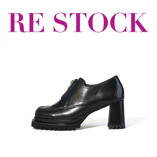 【レイン対応】ストームジップヒールローファー_GE24461