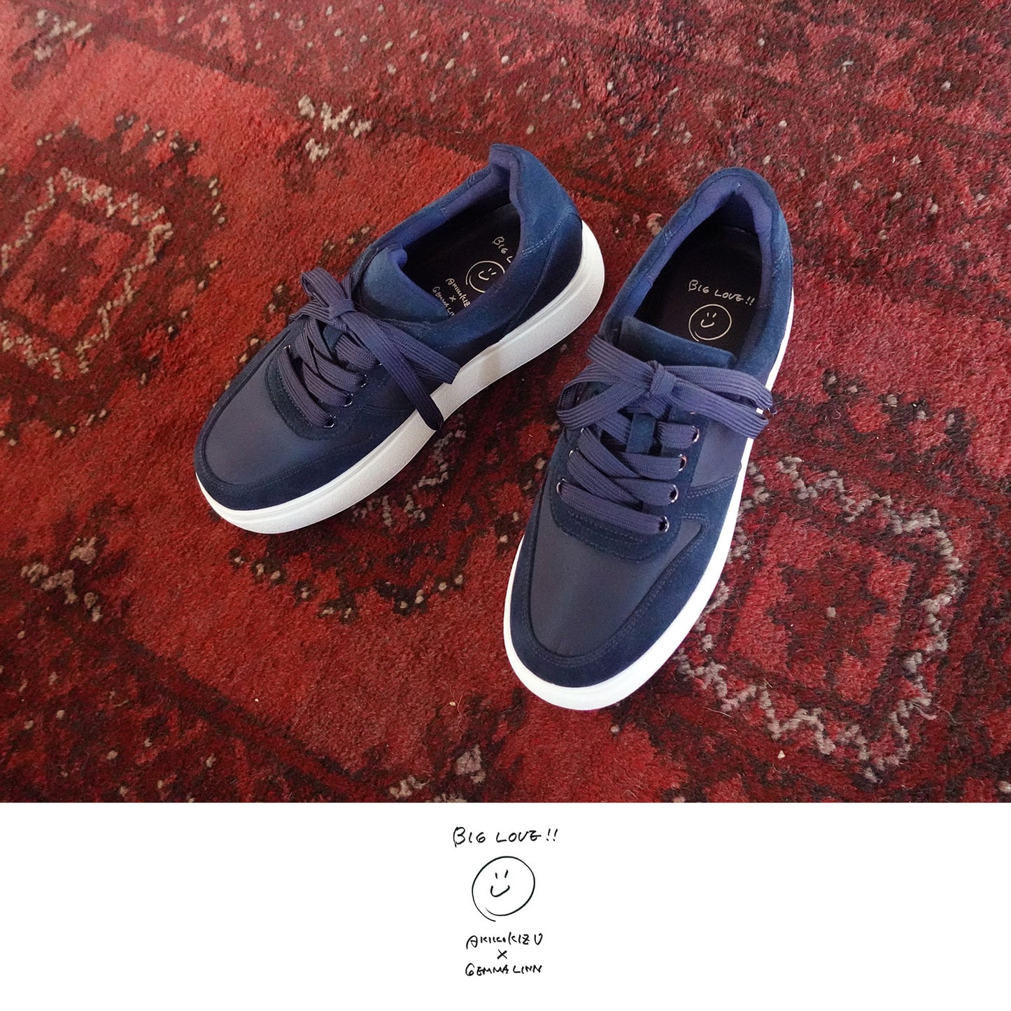 【AKIKO KIZU×Daniella and GEMMA】ボリュームスニーカー_GE25555