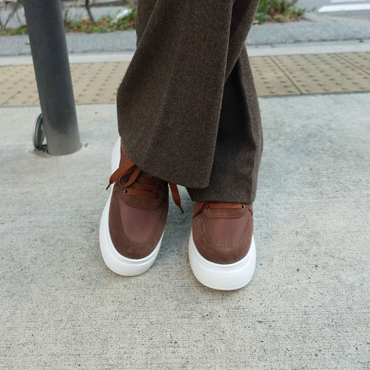 【AKIKO KIZU×Daniella and GEMMA】ボリュームスニーカー_GE25555