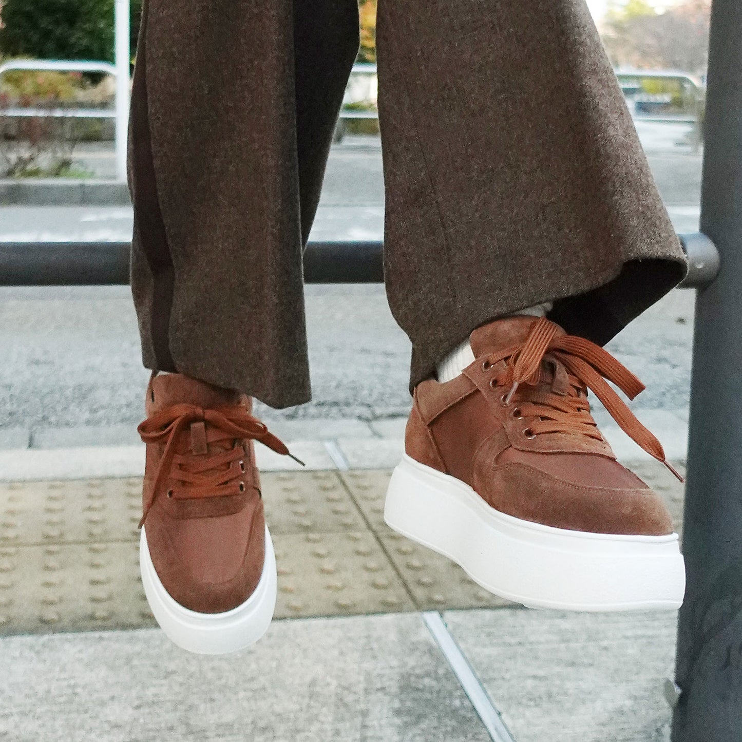 【AKIKO KIZU×Daniella and GEMMA】ボリュームスニーカー_GE25555