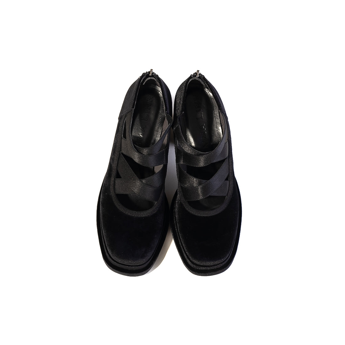 《NEW 26FW》ダブルストームベロアバレエパンプス_GE26014