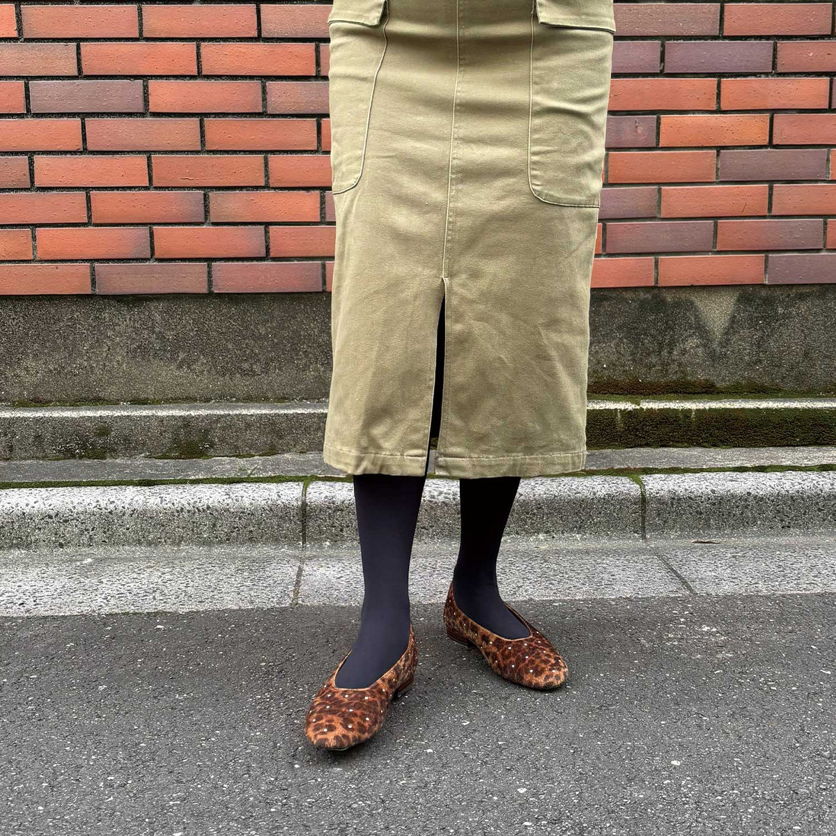 《NEW 26FW》【H.V.F.N×TSUBU】ラウンドバレエシューズ_GE26100