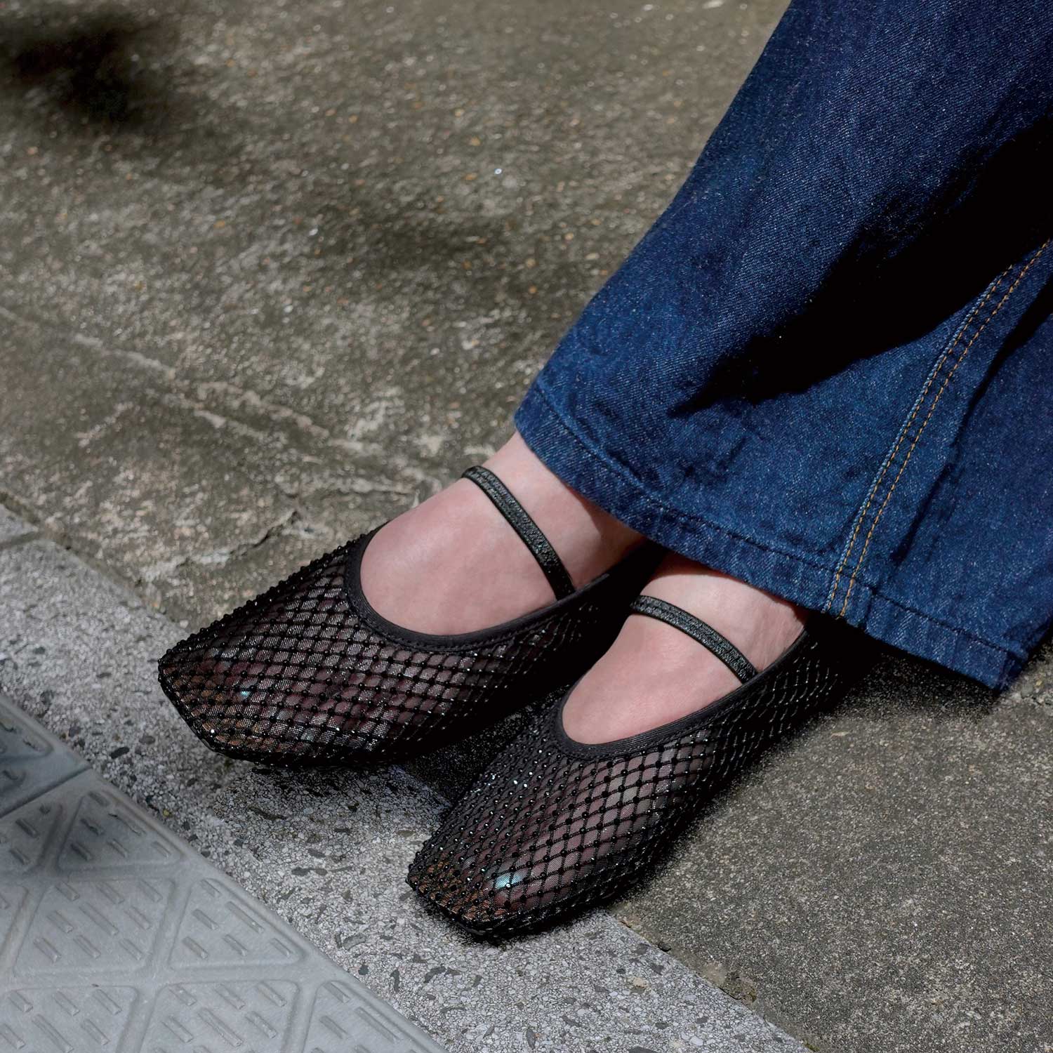 Daniella & GEMMA ONLINE STORE – 《春夏新作》カラーストーンメッシュ