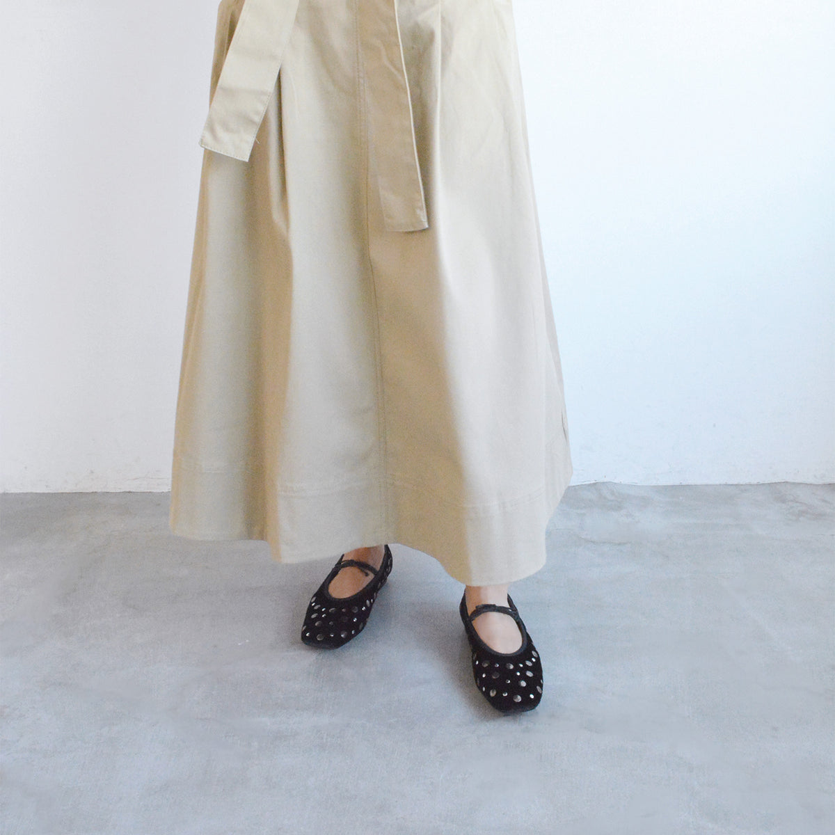 《NEW 26FW》メタルパーツバレエシューズ_GE26189