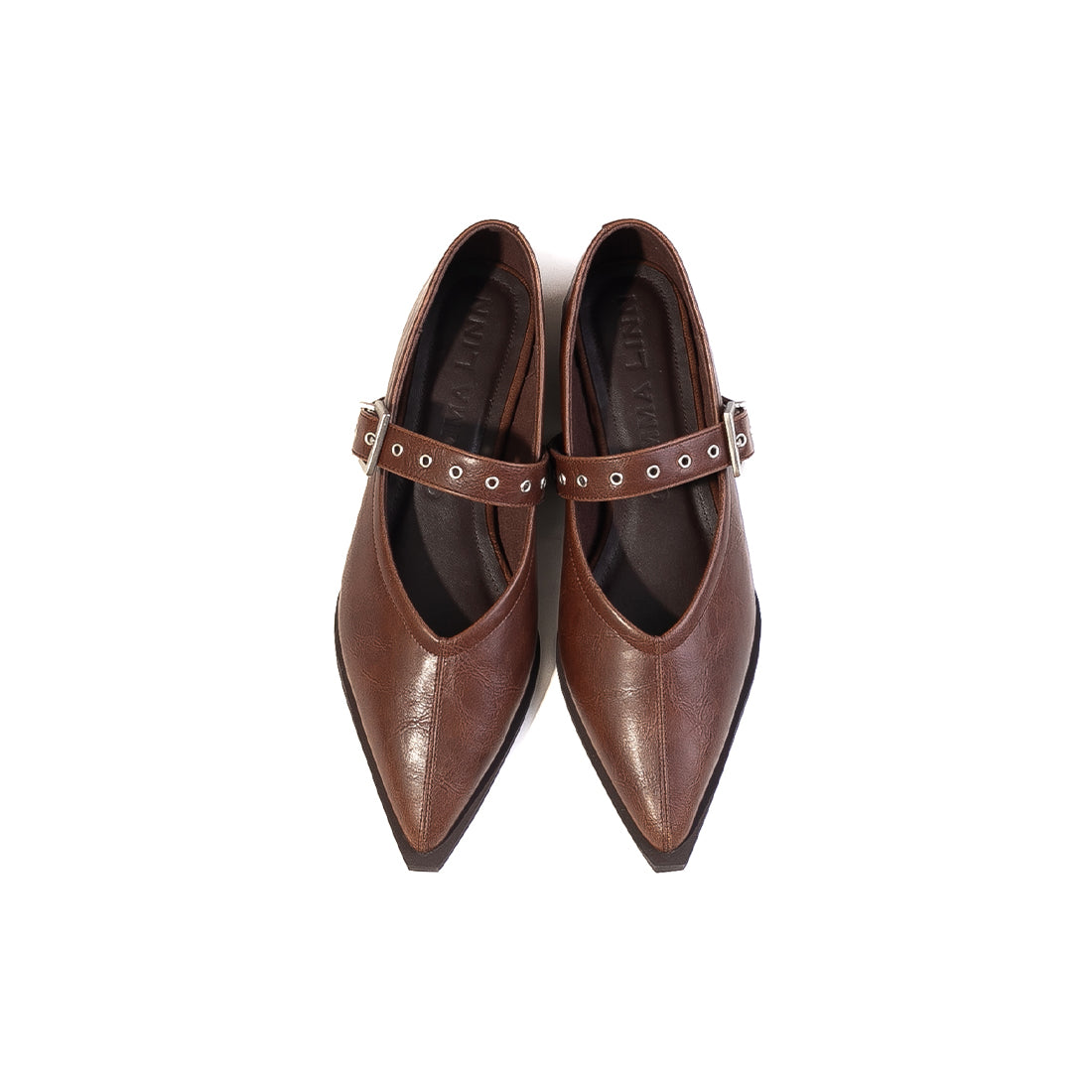 《NEW 26FW》ポインテッドベルトパンプス_GE26193