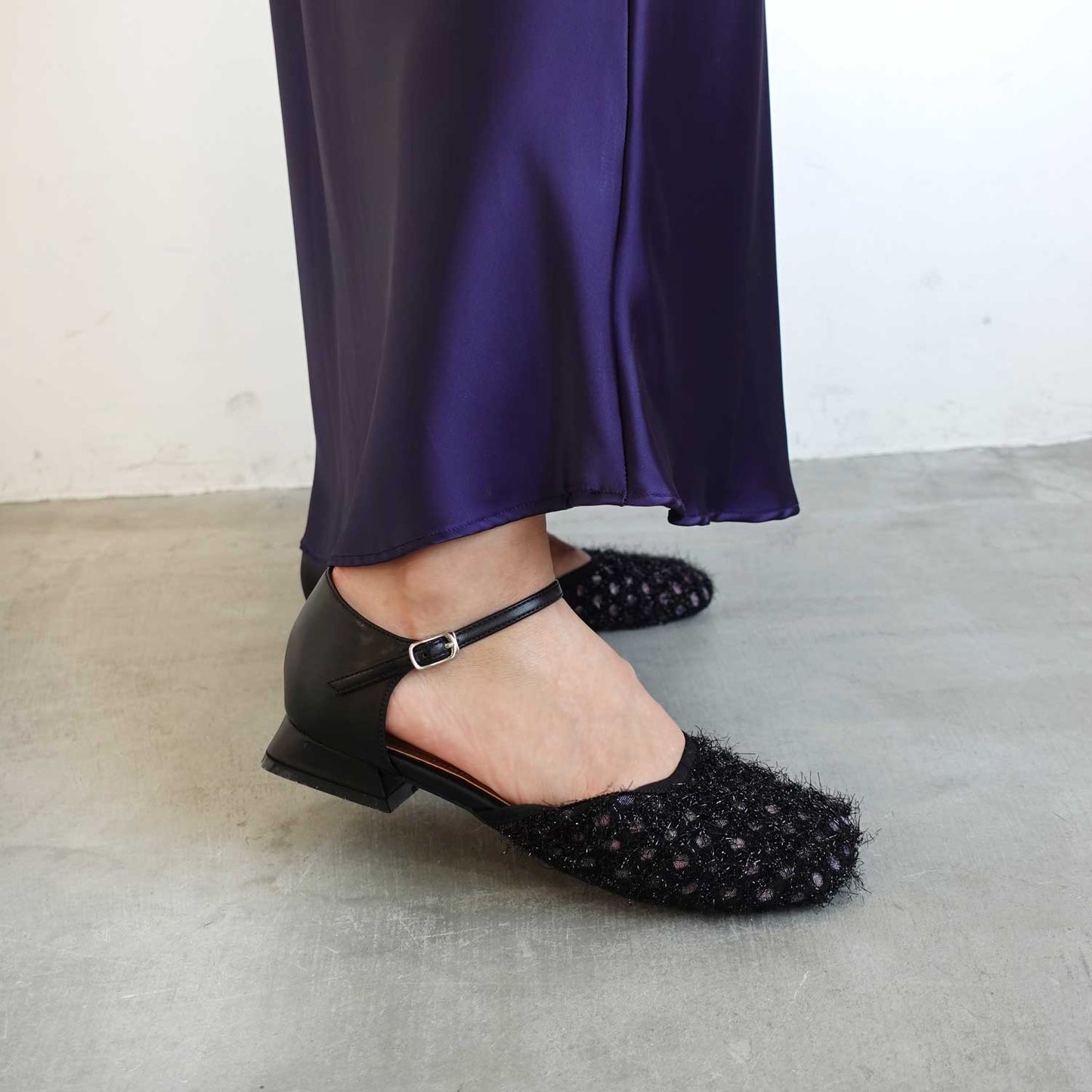 《春夏新作》スクエアラウンドセパレートパンプス_GE26274