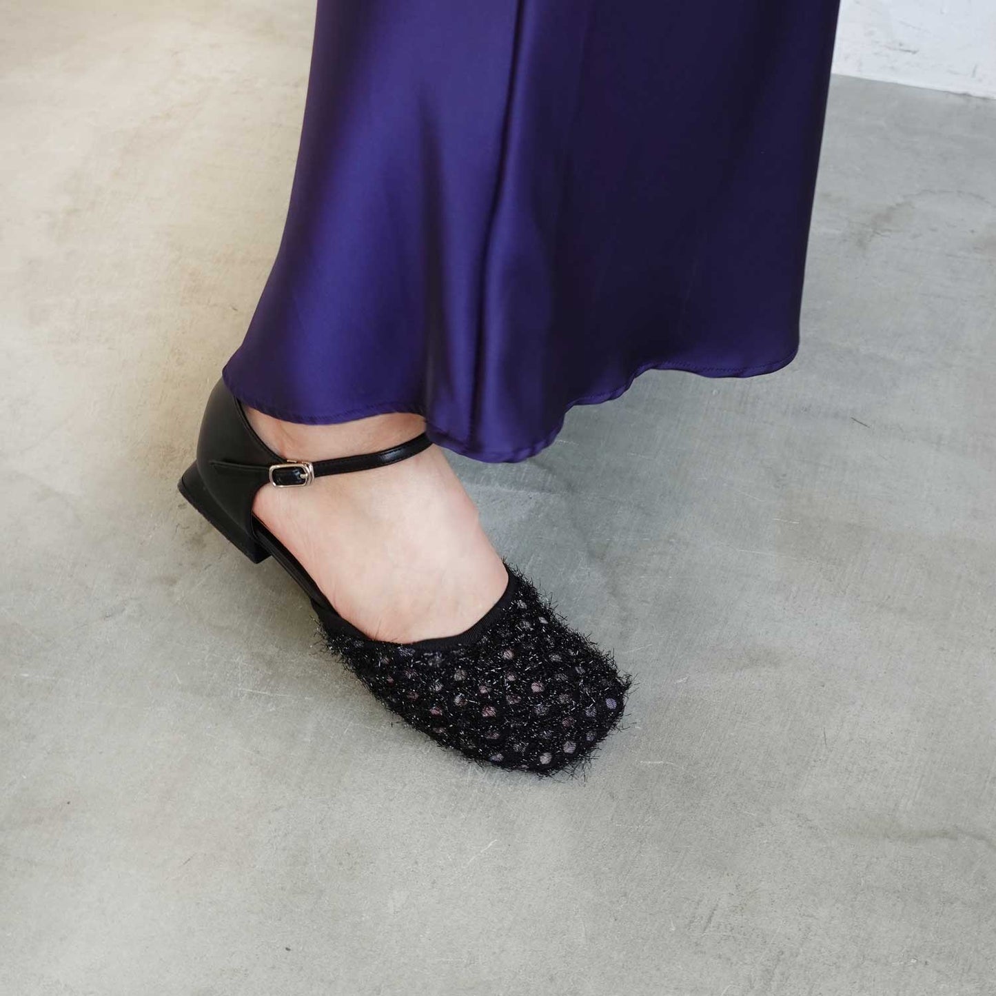 《春夏新作》スクエアラウンドセパレートパンプス_GE26274