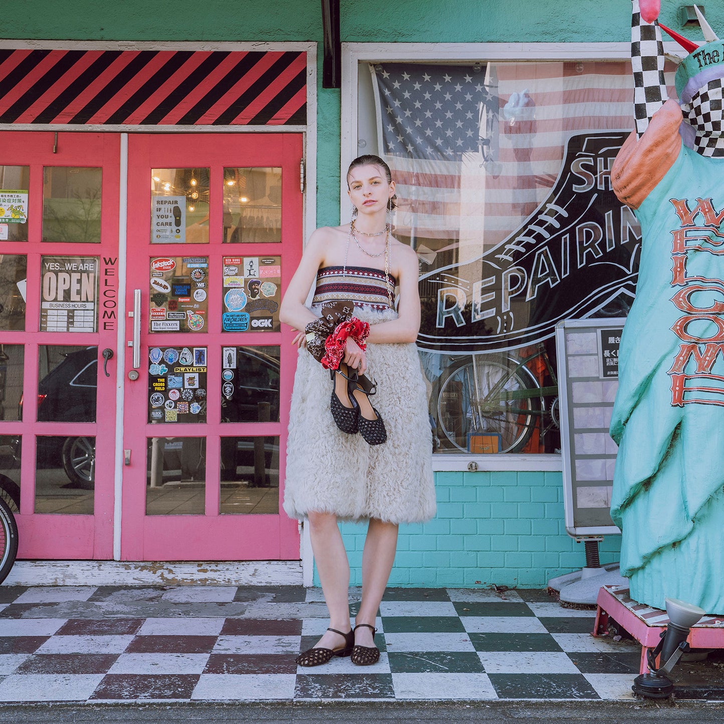 《春夏新作》スクエアラウンドセパレートパンプス_GE26274