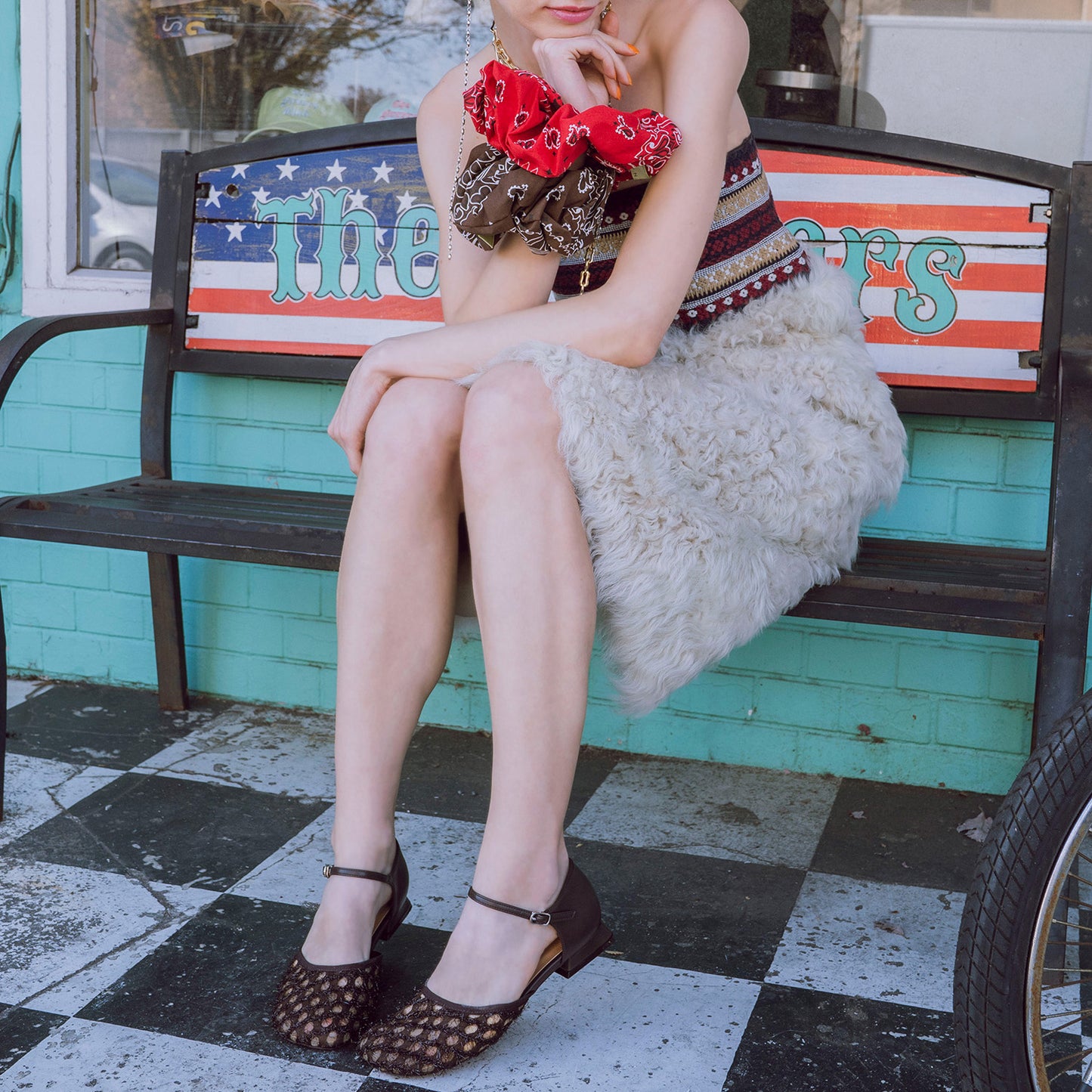 《春夏新作》スクエアラウンドセパレートパンプス_GE26274