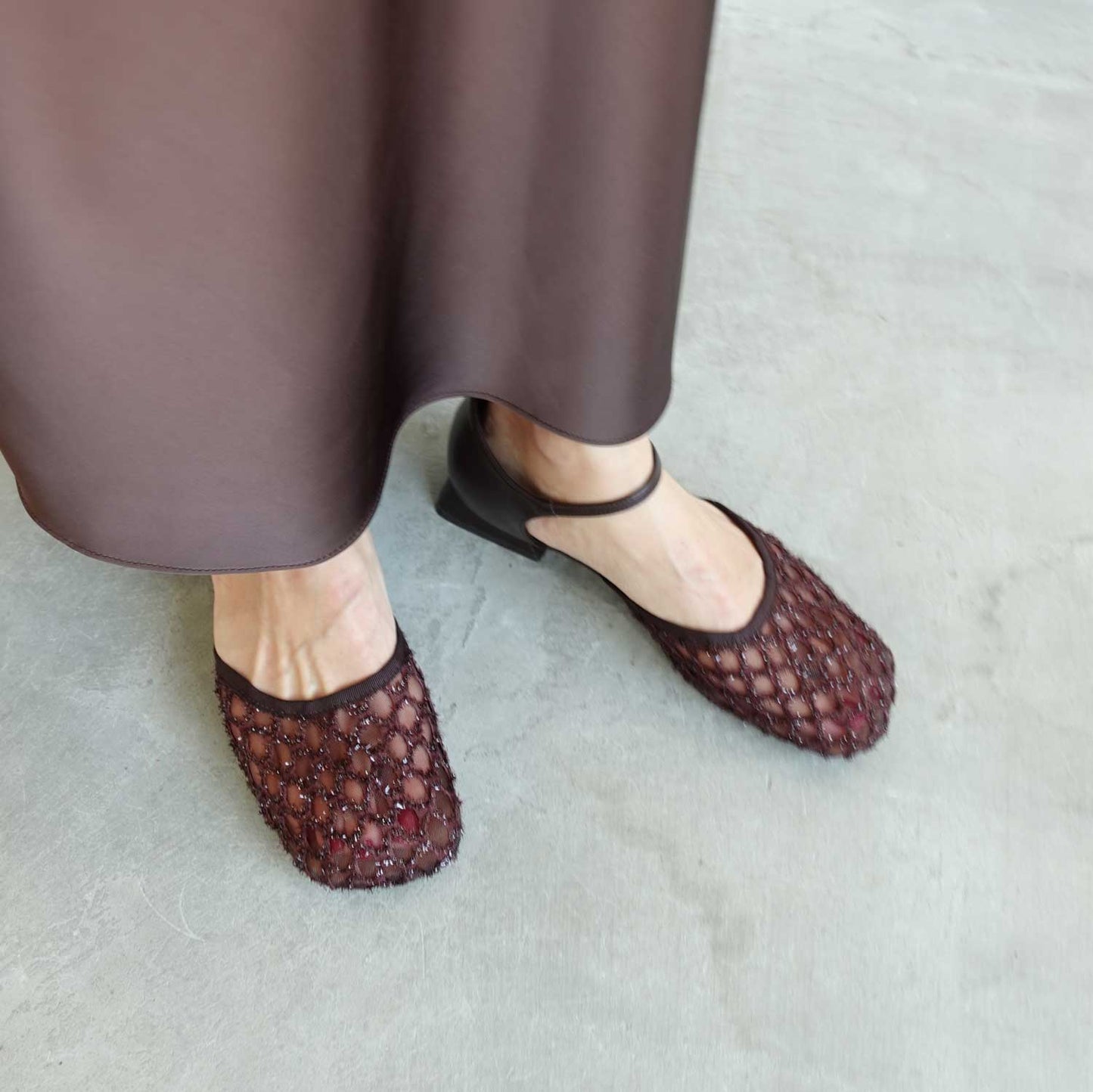 《春夏新作》スクエアラウンドセパレートパンプス_GE26274