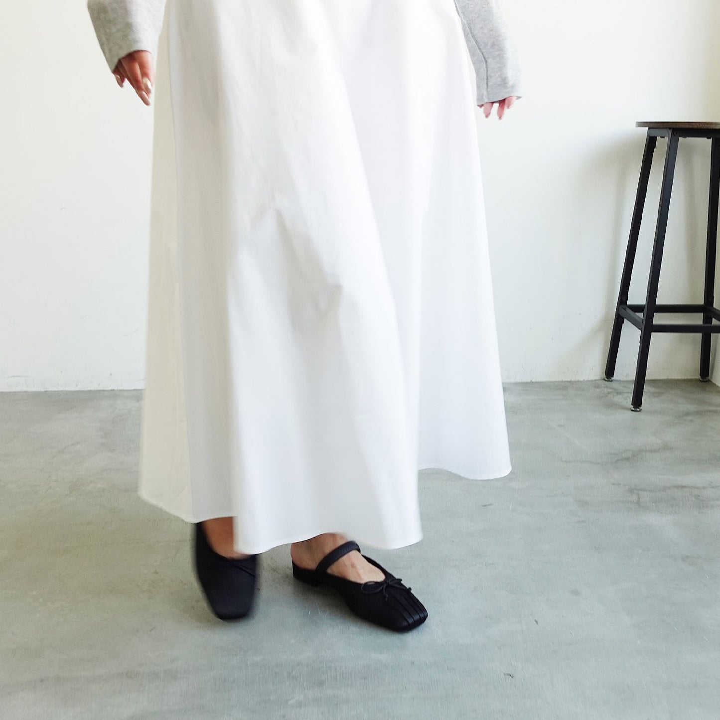 《春夏新作》サテンバレエミュール_GE26282