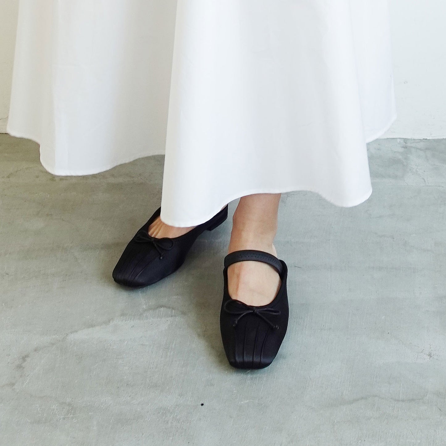 《春夏新作》サテンバレエミュール_GE26282