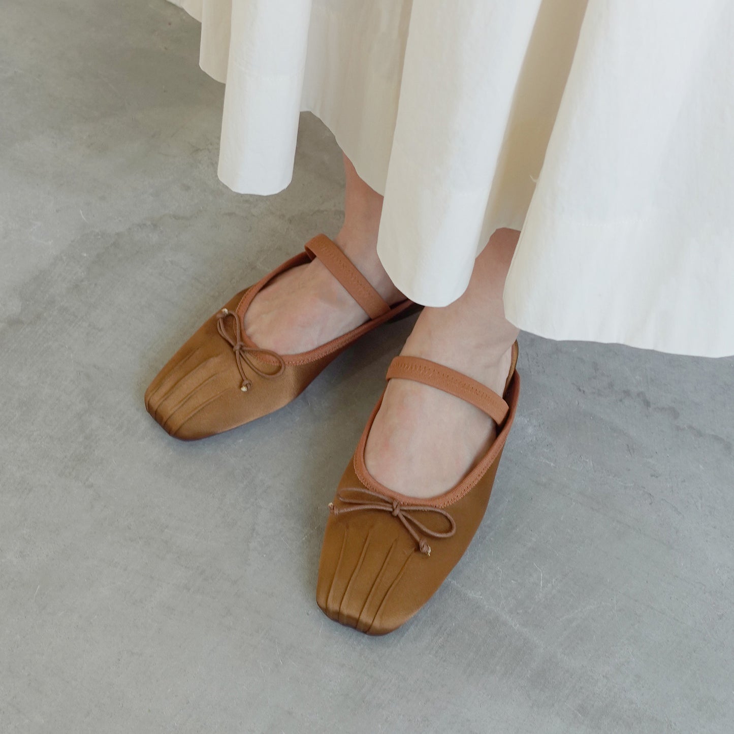 《春夏新作》サテンバレエミュール_GE26282