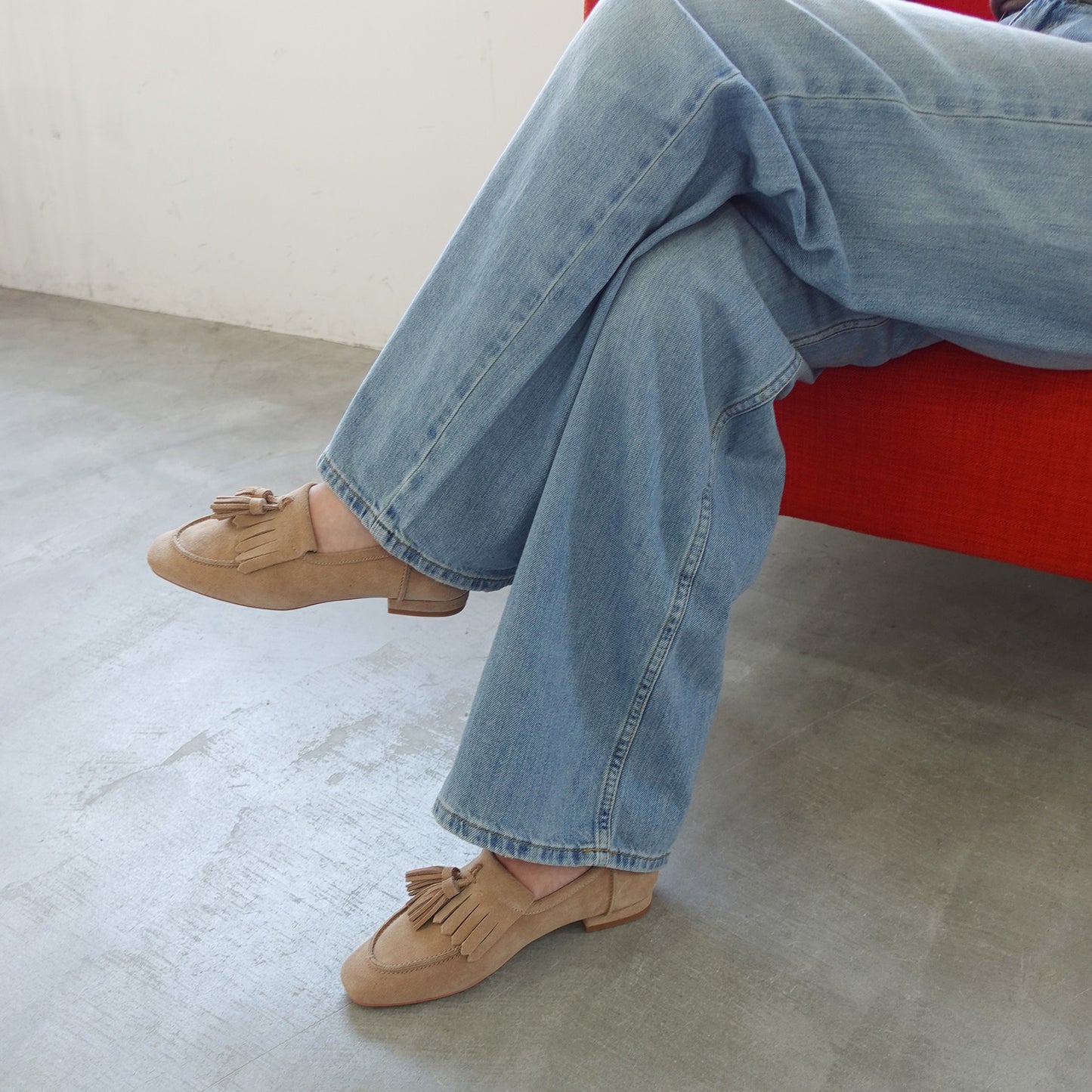 《春夏新作》タッセルフリンジモカローファー_GE26468