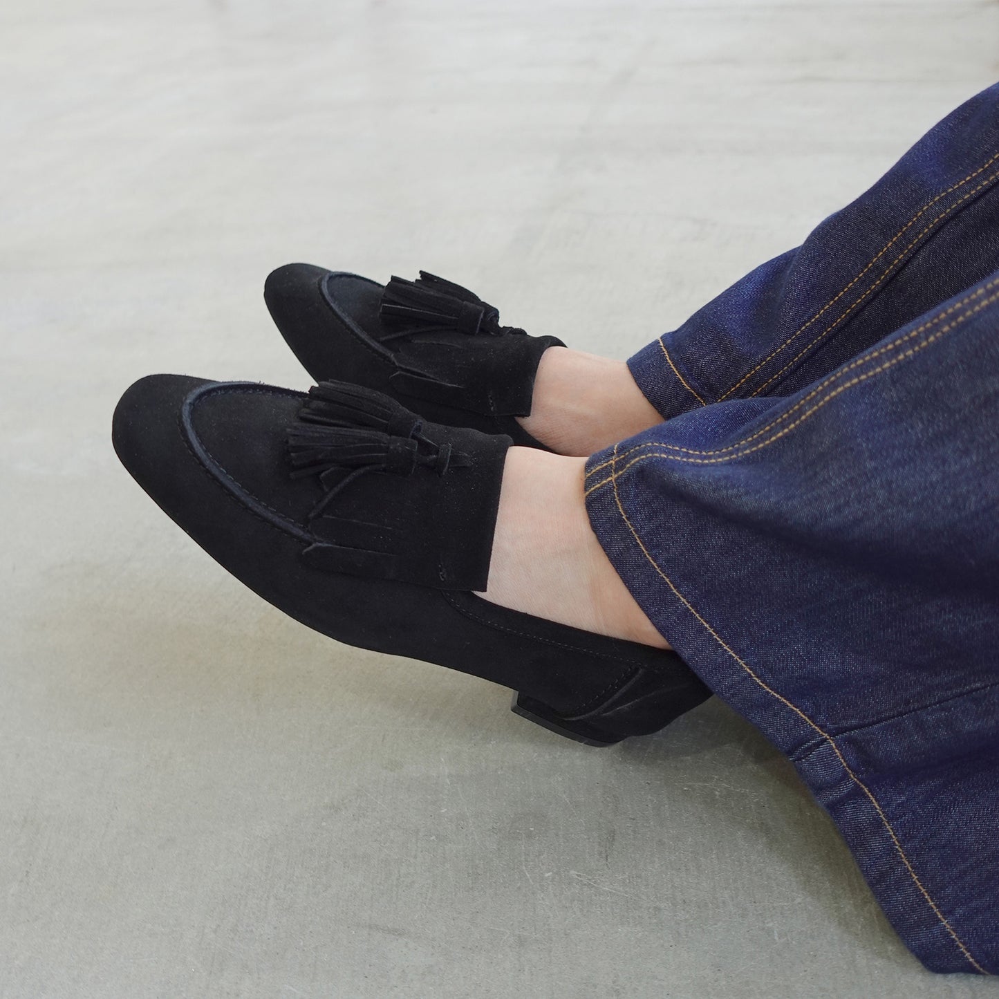 《春夏新作》タッセルフリンジモカローファー_GE26468