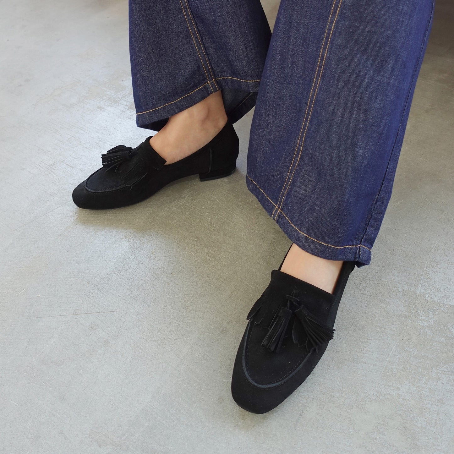 《春夏新作》タッセルフリンジモカローファー_GE26468