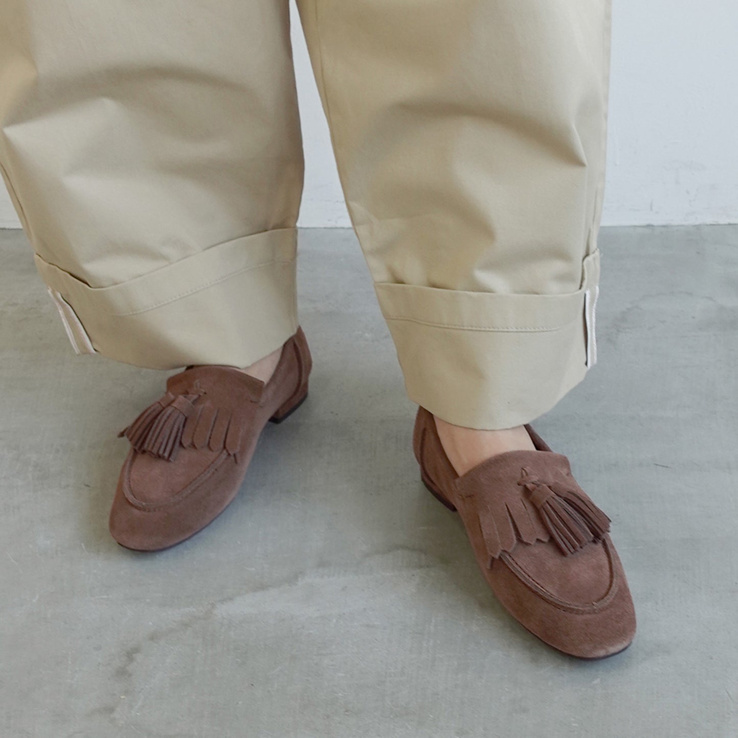 《春夏新作》タッセルフリンジモカローファー_GE26468