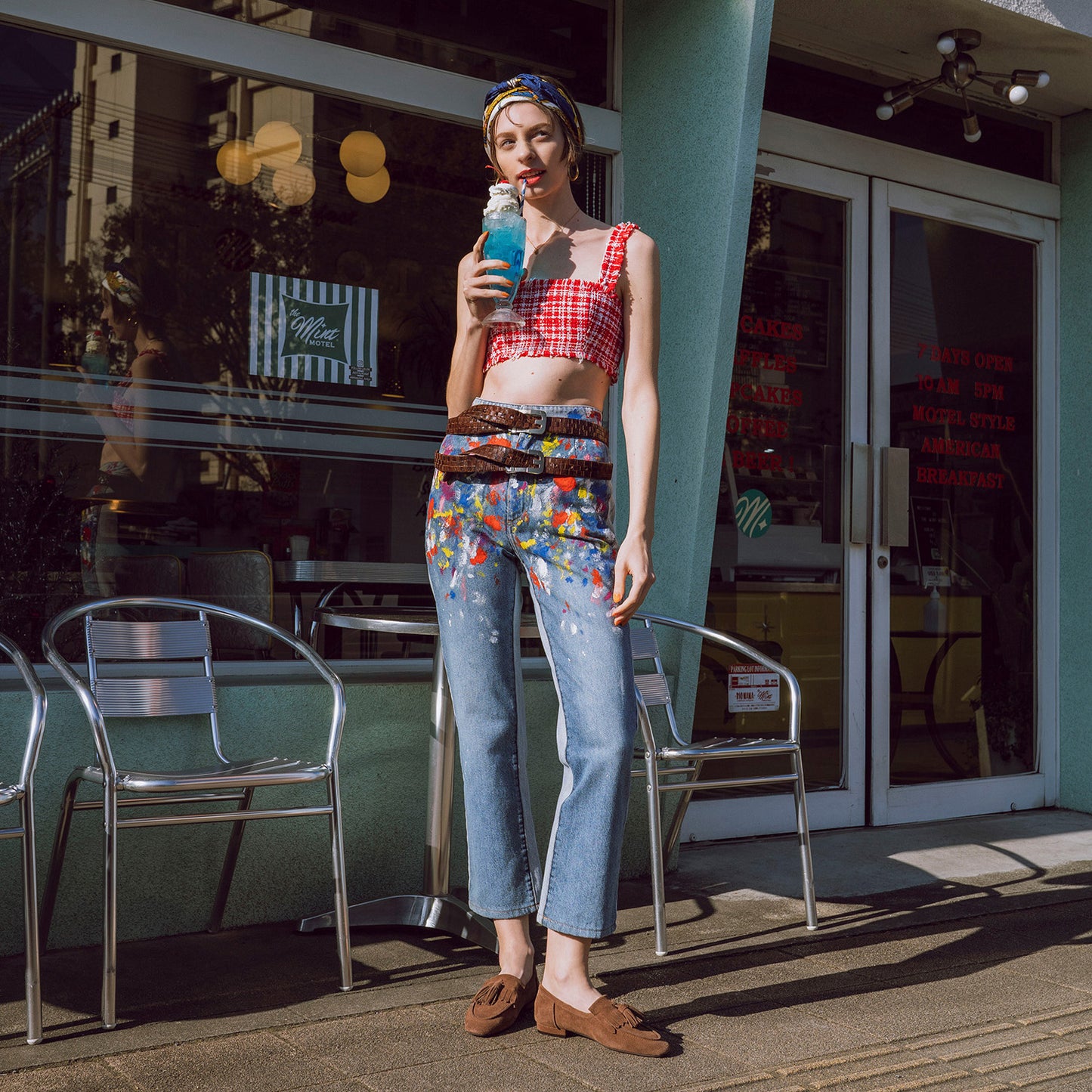 《春夏新作》タッセルフリンジモカローファー_GE26468