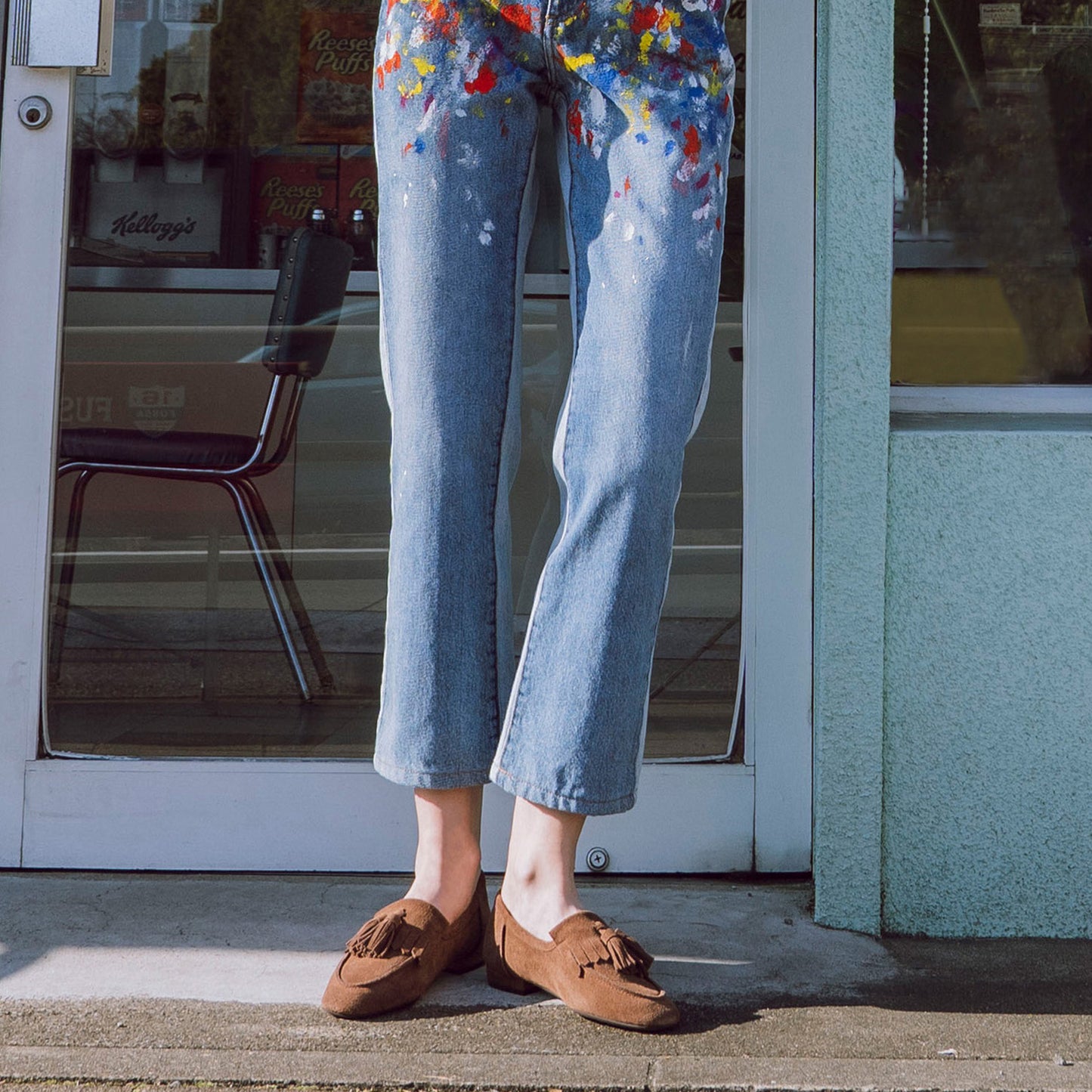 《春夏新作》タッセルフリンジモカローファー_GE26468