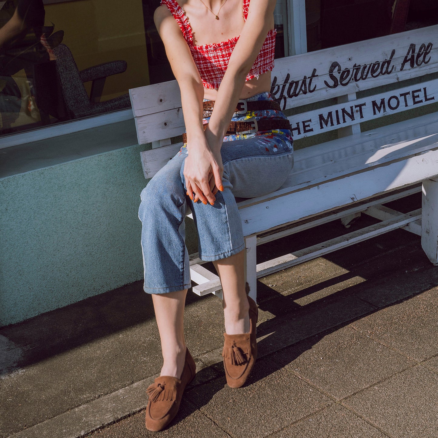 《春夏新作》タッセルフリンジモカローファー_GE26468