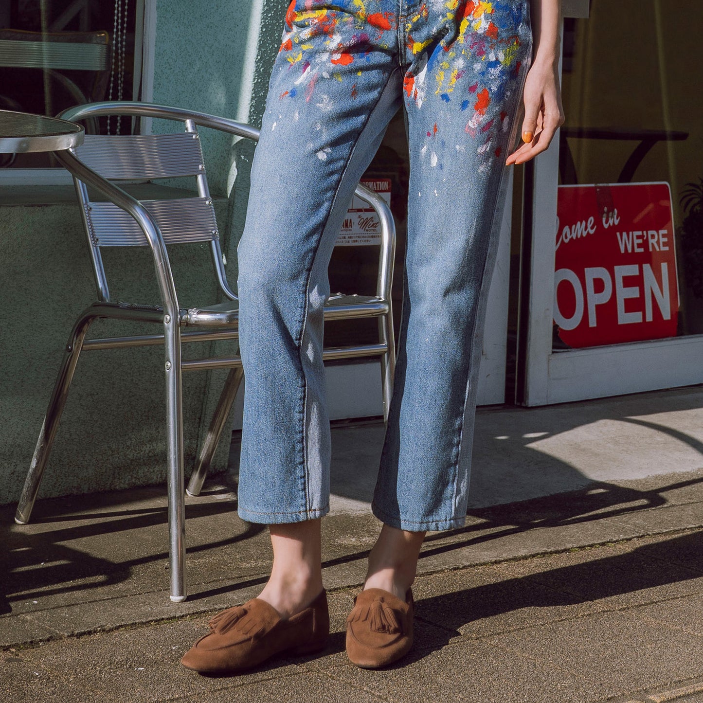 《春夏新作》タッセルフリンジモカローファー_GE26468