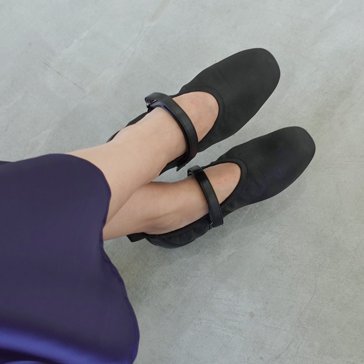 Daniella & GEMMA ONLINE STORE – ベルクロスニーカーバレエシューズ_