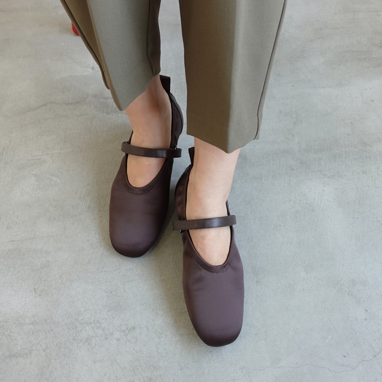 《春夏新作》ベルクロスニーカーバレエシューズ_GE26470