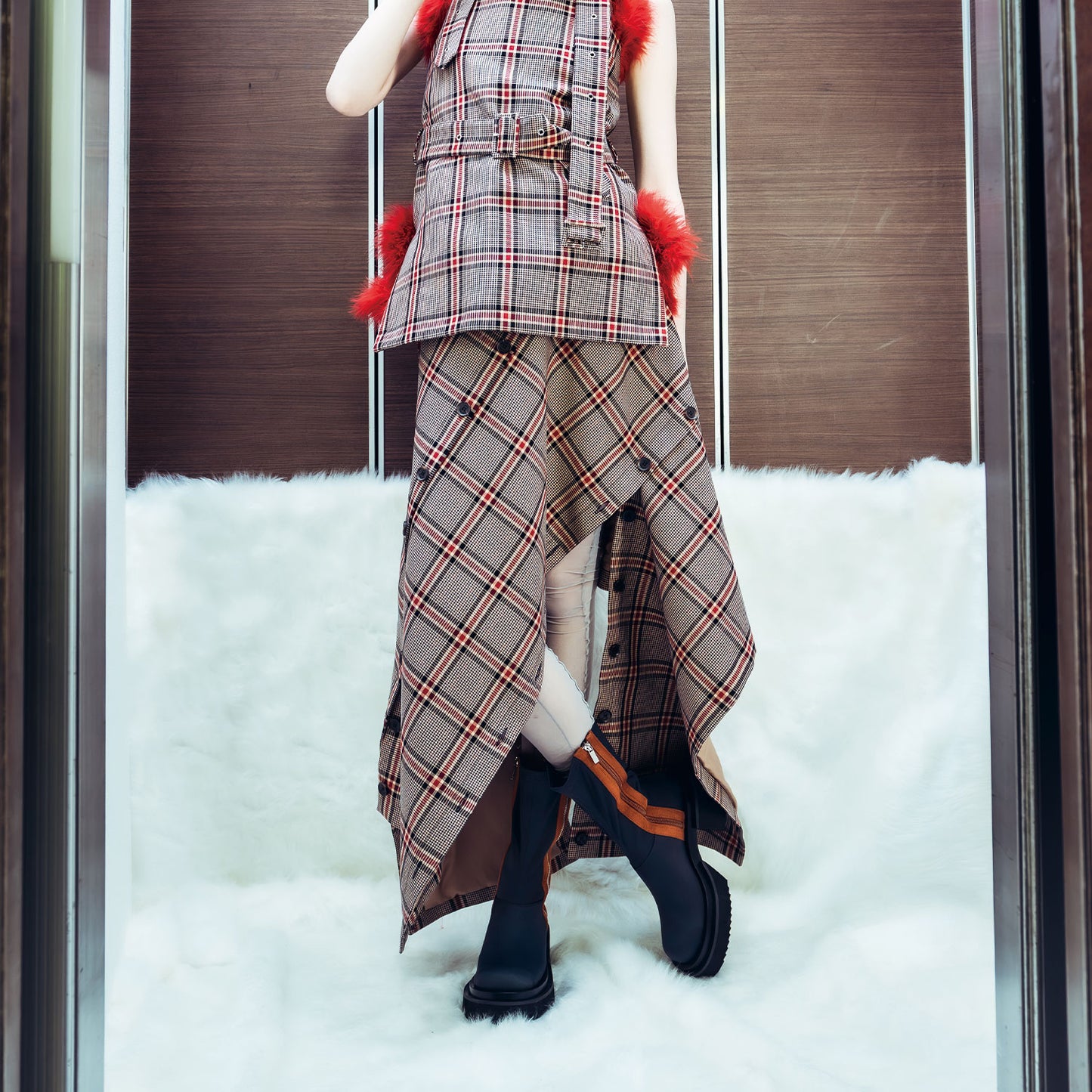 《NEW 26FW》ユニセックスサイドジップブーツ by ITARU ARAYA_GE26650