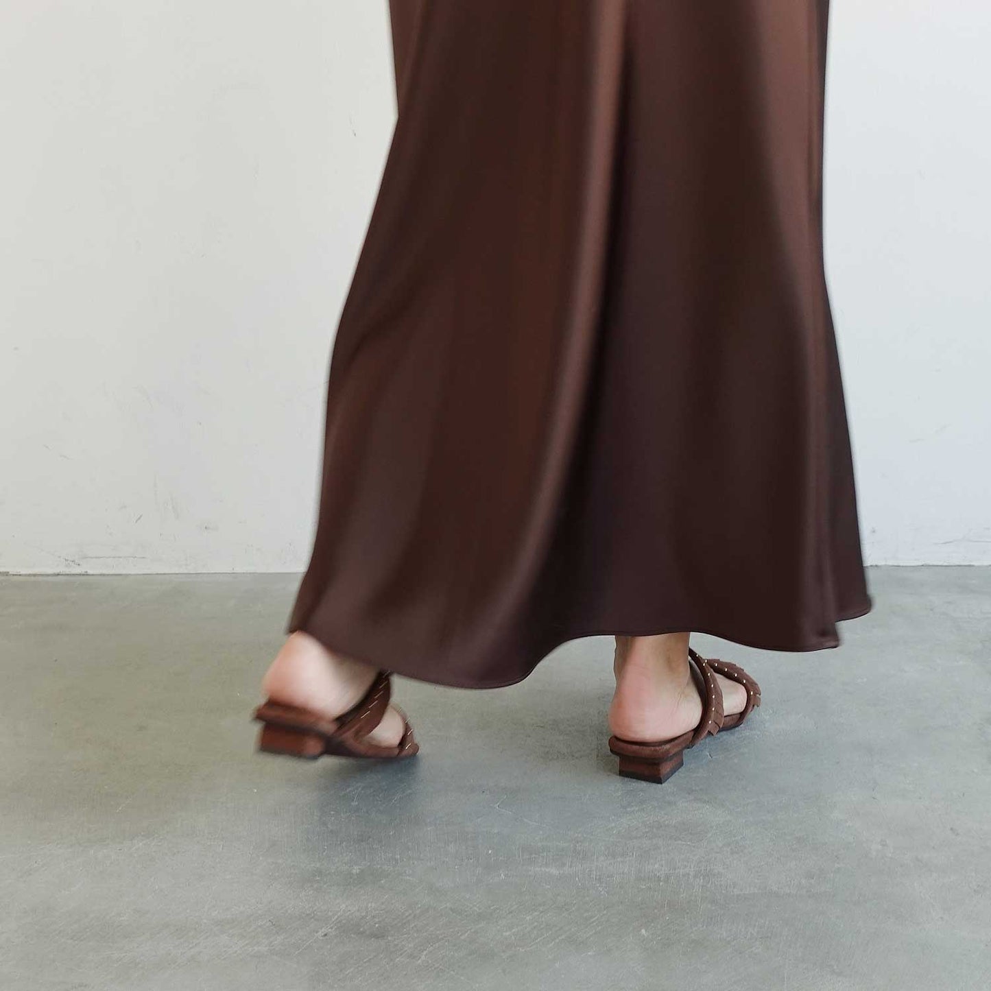 《春夏新作》【TSUBU】フリンジミュール_GE26975