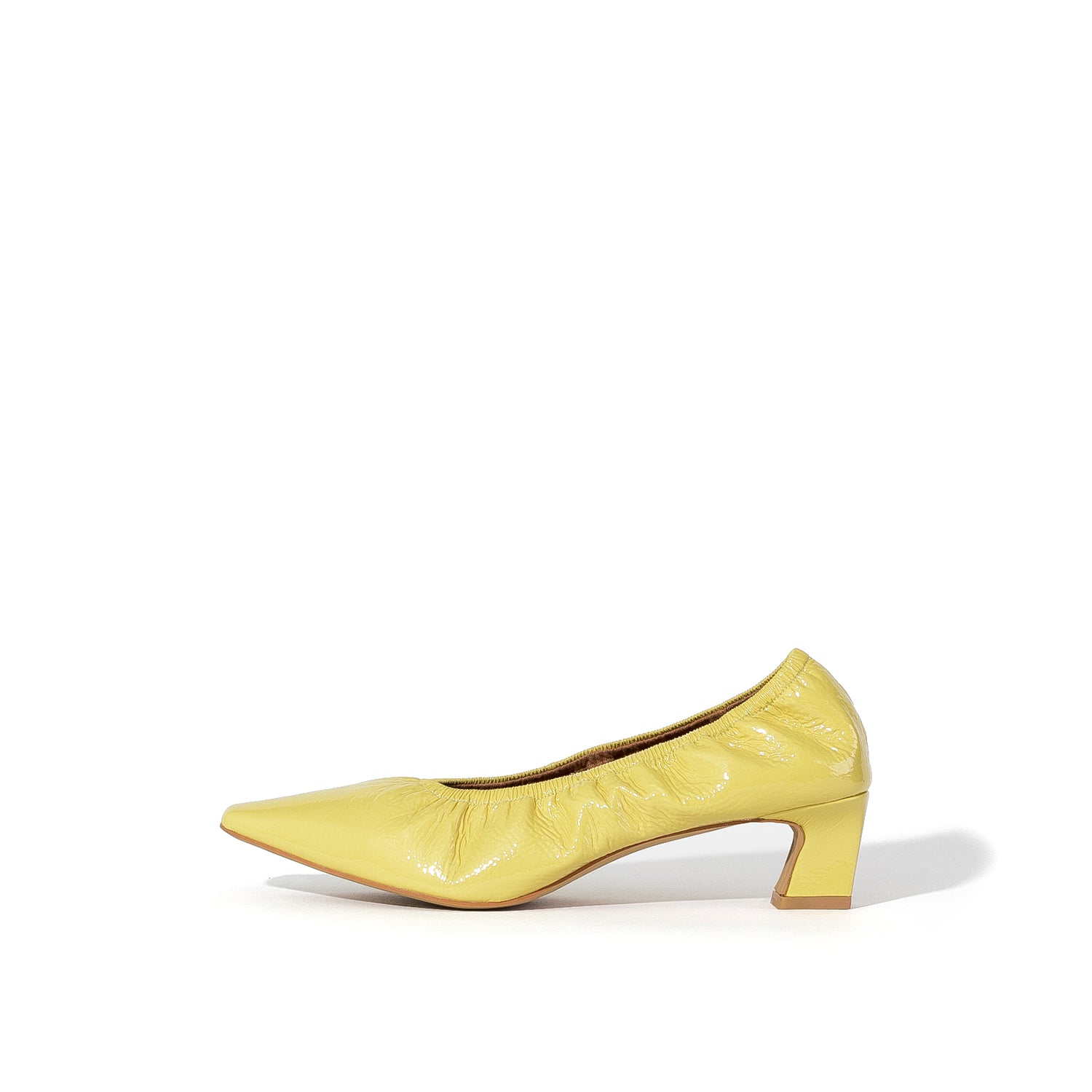 Rady 先金 エナメル 甘酸っぱ ポインテッドトゥ パンプス 